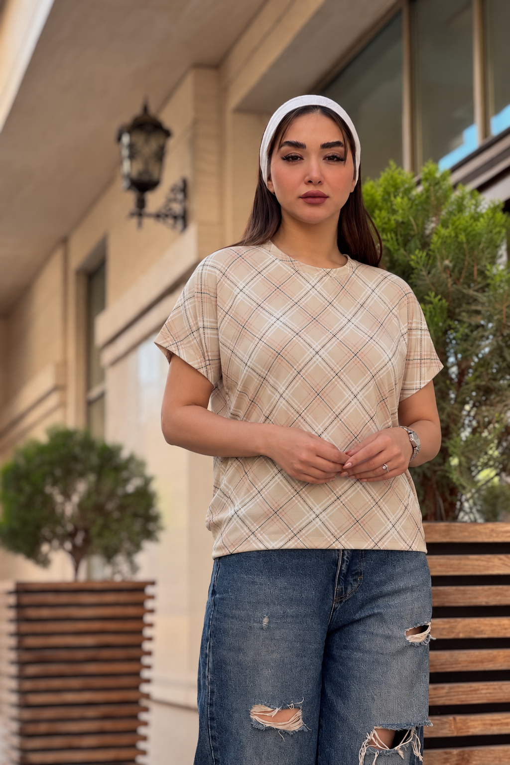 تیشرت پنبه ای نبات